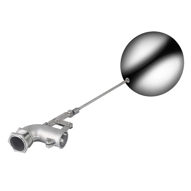 DN15‑DN50 Stainless‑Steel Bent Float Ball Cock Valve Water Tank Liquid Level Control Fitting