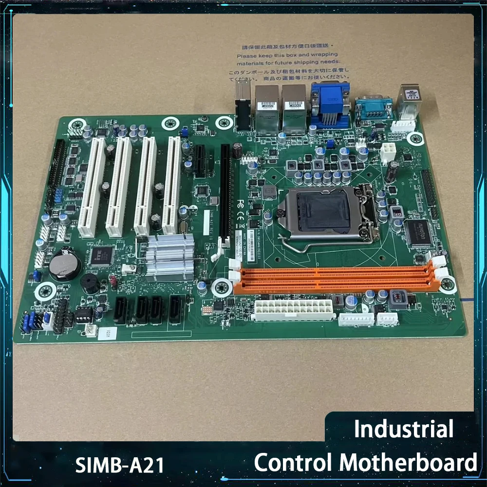 New Industrial Motherboard For ADVANTECH SIMB-A21 SIMB-A21-8VG00A1E H61 Support I3/I5/I7