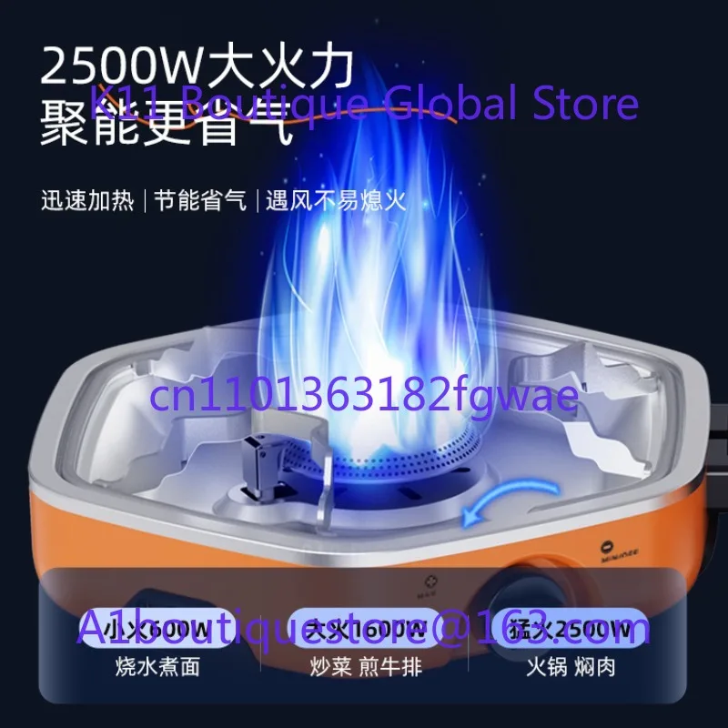 Stufa da esterno Stufa da esterno portatile Doppia testa pieghevole