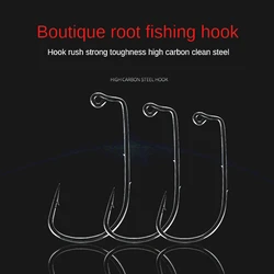 Right Angle Hook 100PCS 90 Degree Jig Fly Tying Wire Saltwater Freshwater Spiny Handle Thorns Barbe 낚싯바늘 рыболовный крючок Pesca