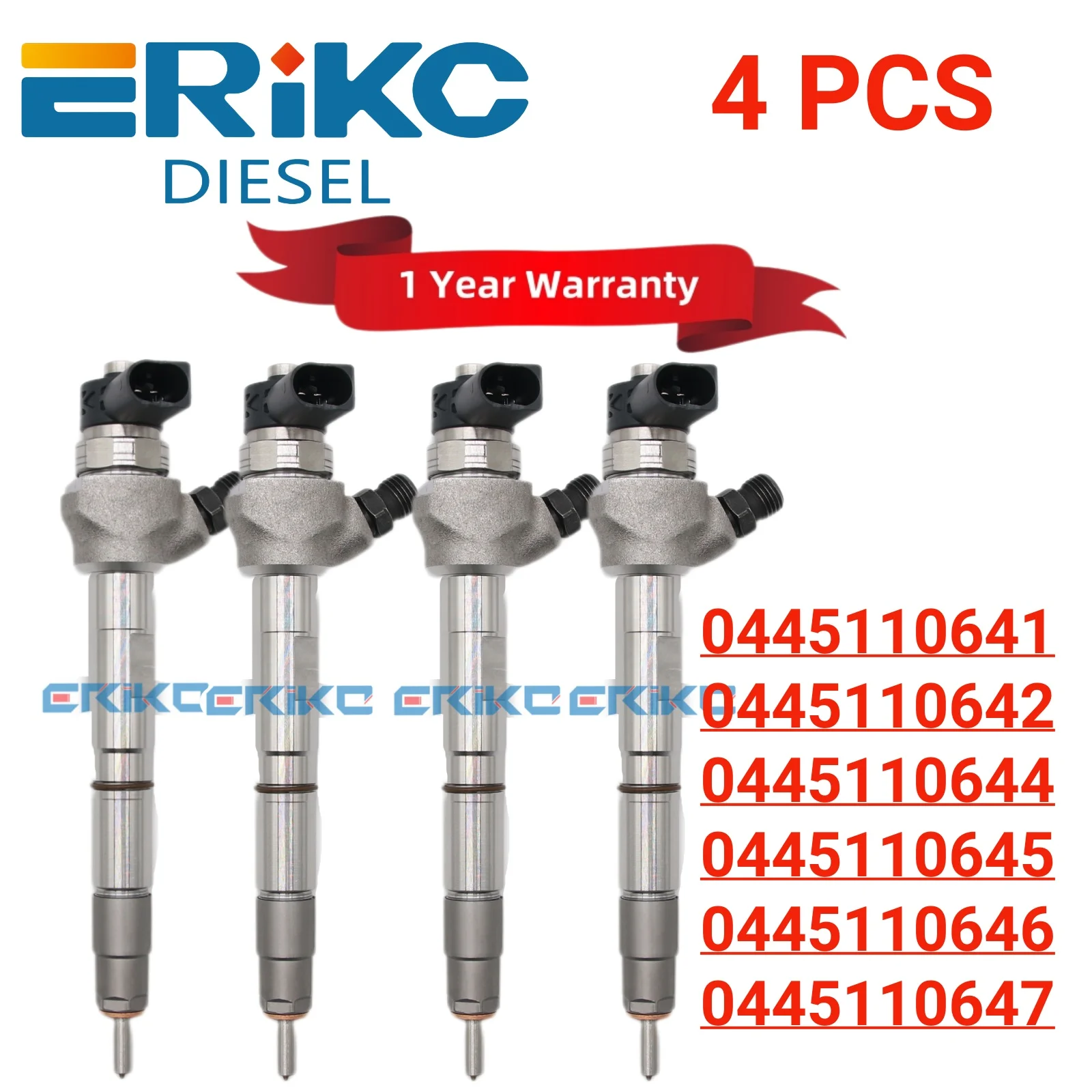 0445110646 0445110647 Fuel Injector 03L130277J 03L130277Q Common Rail Injection Nozzle 0 445 110 646 0 445 110 647 for BOSCH