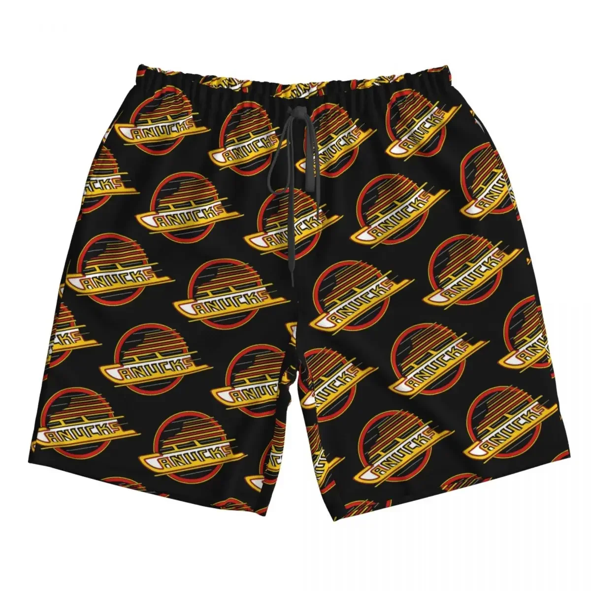 Vancouver Hockey Canucks Skate Trunks Beach Board Shorts Casual Quick Dry Swim Summer Men Pants