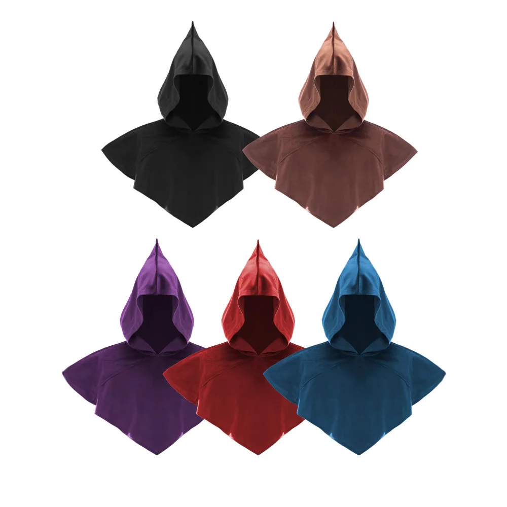 Medieval Renaissance Pointed Hat Shawl Stage Performance Costume Halloween Performance Clothing Women's Ethnic Fashion Clothing