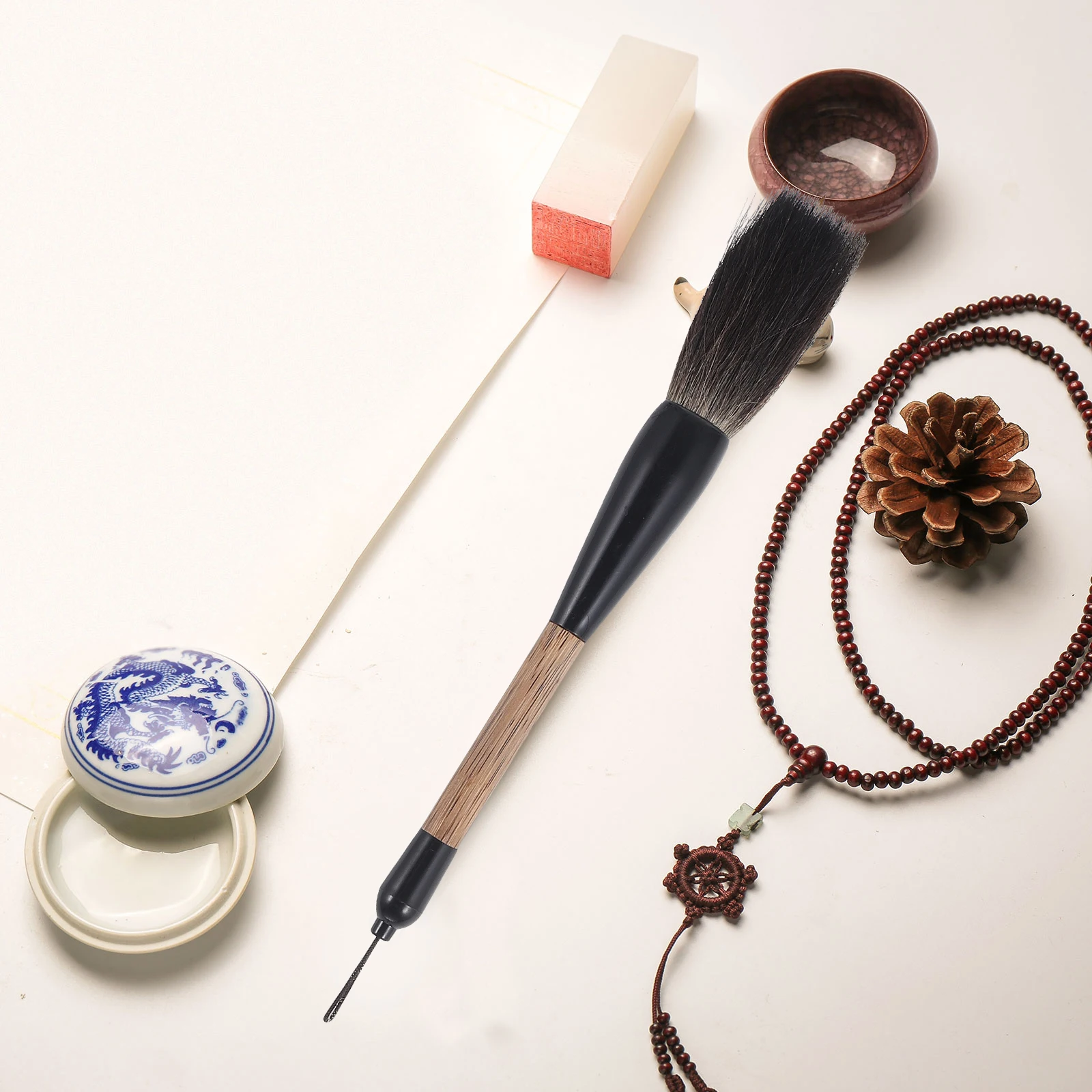 

Couplet Writing Brush Chinese Calligraphy Pens Large Smooth Tip Durable Stationery Professional Portable Lightweight Art