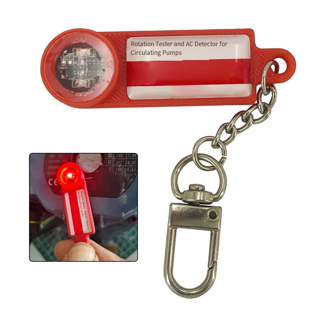 1PC Heat Circulation Pump Rotation Tester AC Detector Solenoid Valve Detection Coil Detection Tool