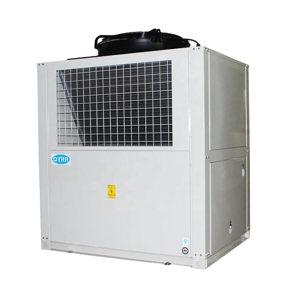 45-52C High Working Outdoor Temperature Industrial Air Cooled Water Chiller With 7 Degree Chilled Water