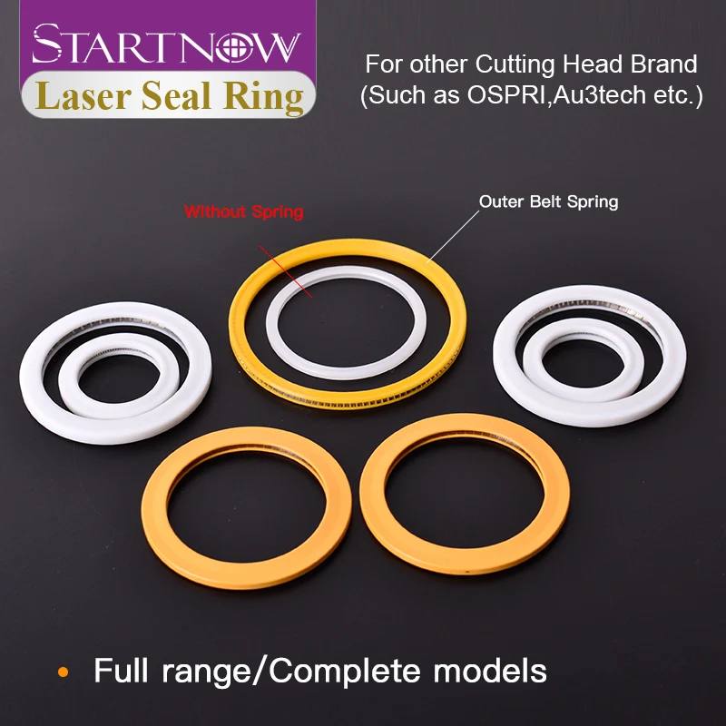 Startnow Cincin Segel Laser untuk DEN OSPRI Au3tech Pengelasan Tangan Serat Laser Kepala Pelindung Lensa Laser Segel O-ring Washer