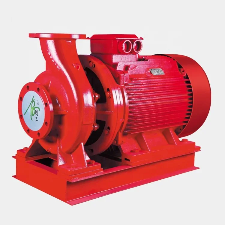 High Efficiency Firefighting Pump System Electric Fire Fighting Pumps