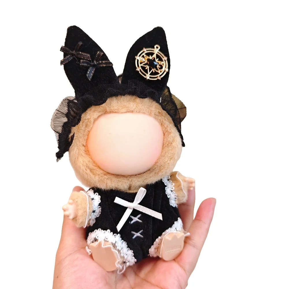Tylko Ubrania Siedząca Impreza Druga Generacja Blind Box 17 cm Ubranka dla Lalek Śliczna Królicza Pokojówka Seria.