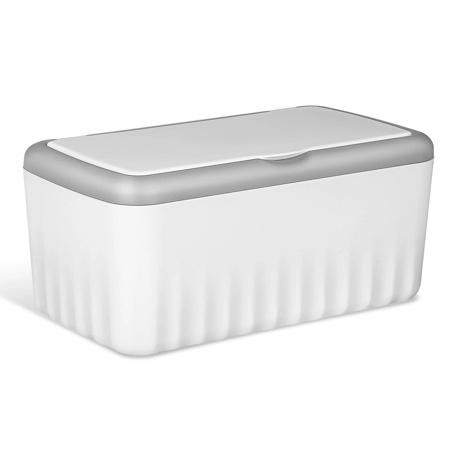 

Sealed Wet Tissue Box Cover Organizer Moisture Retaining Wipe Dispenser for Bathroom Nursery Kitchen Family Home Use