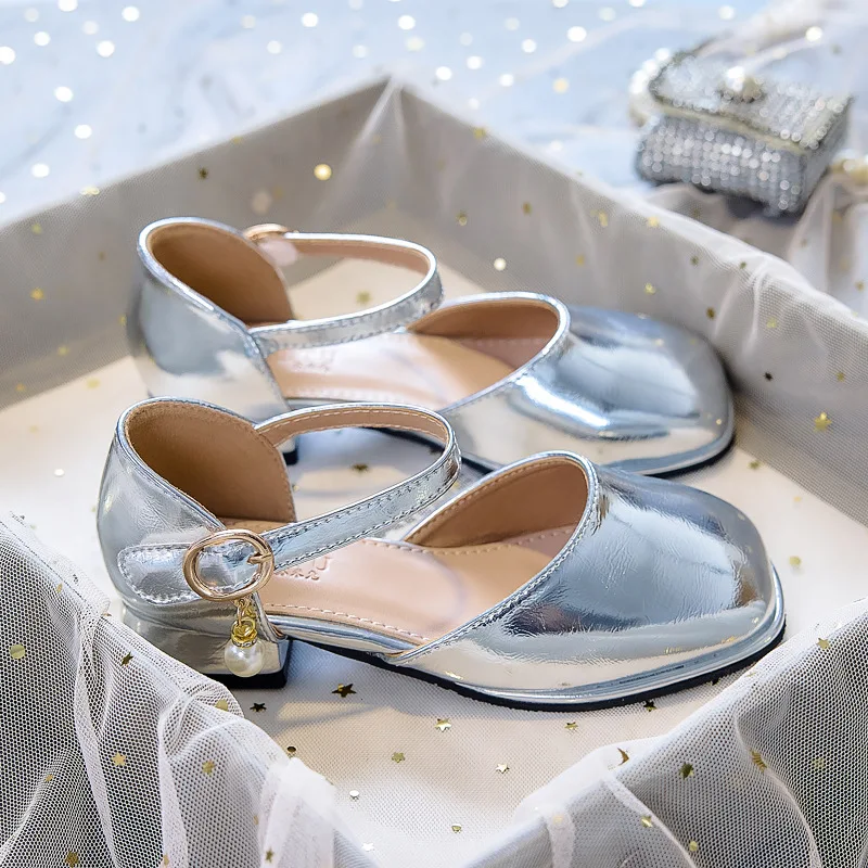 Girls Pink Height Increasing Sandals 2026 New Student Fashion Pageant Heels Stage Platform Wedges For Big Kids Little Girls​