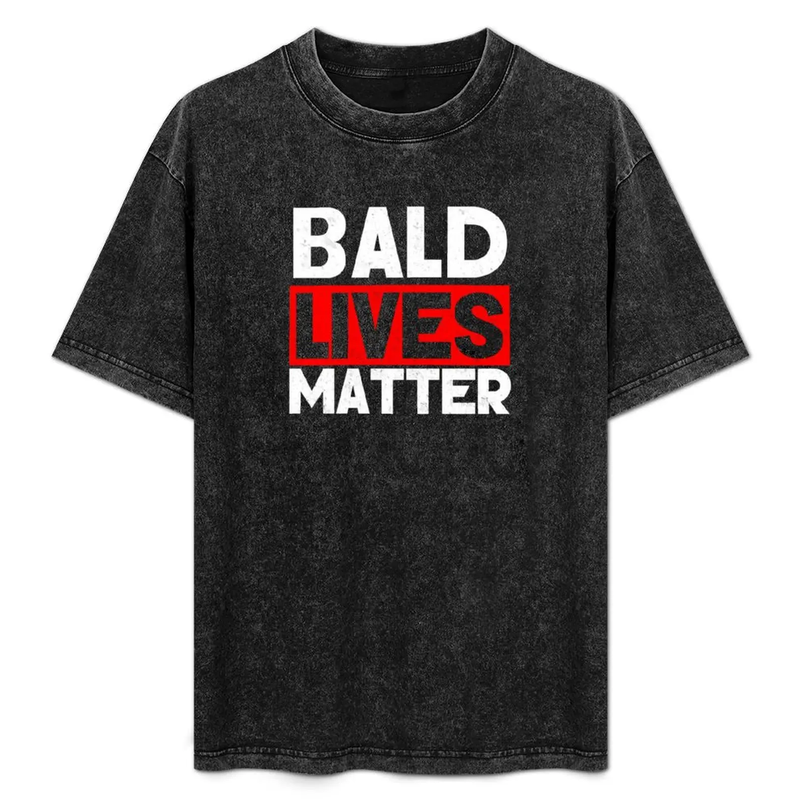 Funny Bald Lives Matter Receding Hair Balding Bald Guy Shirt T-Shirt anime figures vintage mens graphic t-shirts hip hop