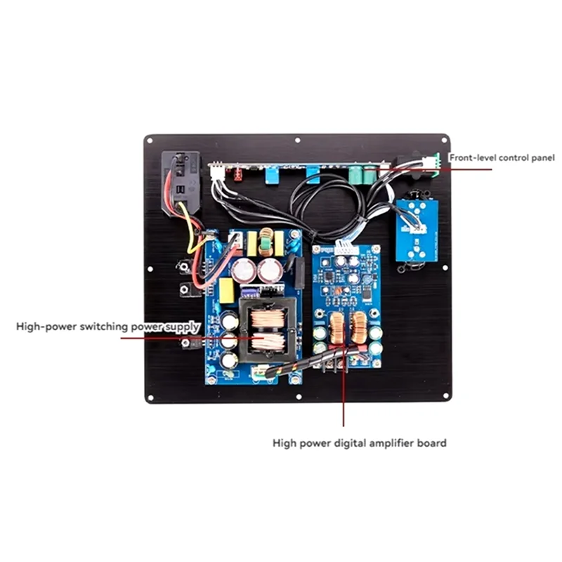 A42Z-New Upgrade TPA3255 Subwoofer Active Speaker Amplifier Board Digital Active Amplifier Board Pure Bass Home Audio System