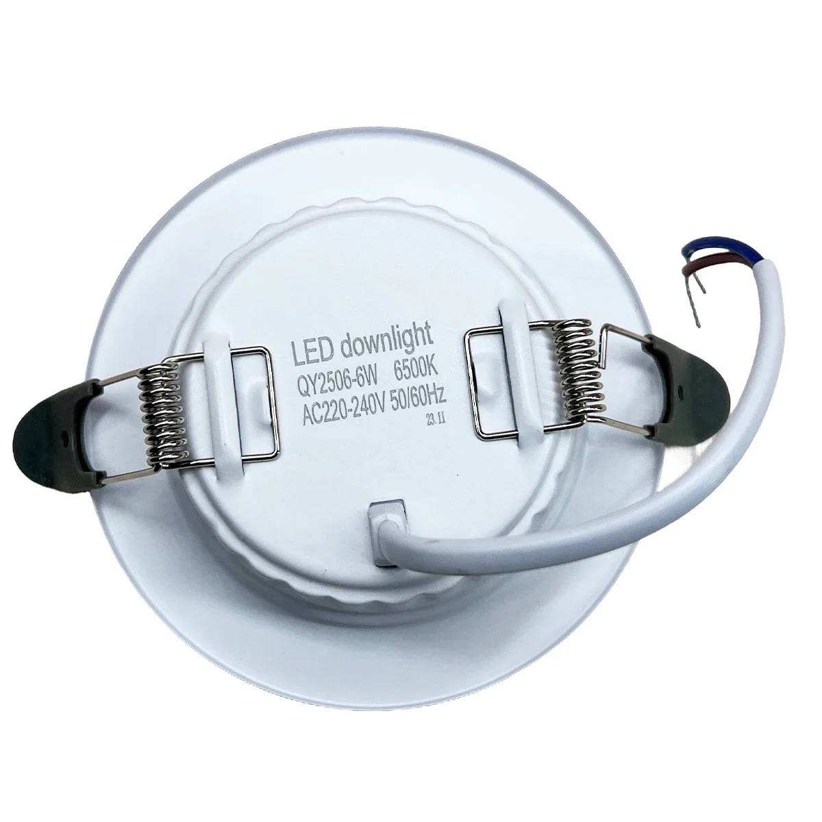 Aoyuansea Okrągły Biały SMD2835 LED Oprawa wpuszczana typu Downlight 6W 9W 12W 18W 24W Bez sterownika AC 175-265V Sufitowa lampa punktowa Oświetlenie wewnętrzne