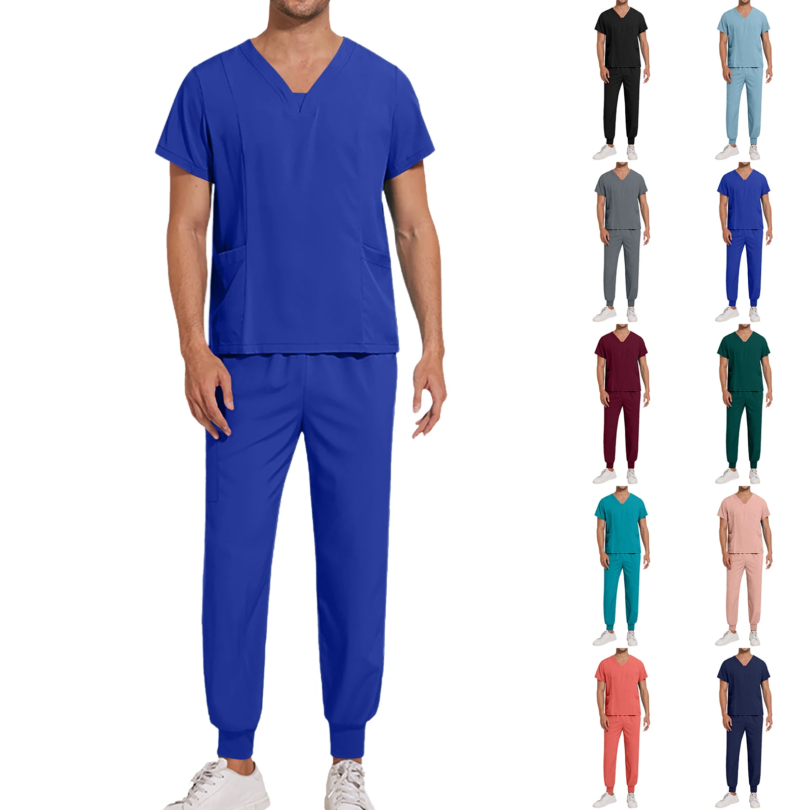 الجملة لينة تنفس خفيفة الوزن الدعك دعوى الرجال للجنسين الرعاية الصحية البيطرية زي الأسنان مقاومة التجاعيد دائم