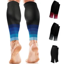 Manchons de compression de soutien de mollet pour femmes et hommes, chaussettes de course, sans pieds, sports de plein air, marathon, 20 mmHg, 30mmHg, 1 paire