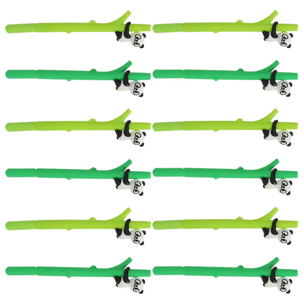 

Climbing Panda Gel Pens Smooth Writing Portable for School Office Stationery Gift Multipurpose Cartoon Writing Tool