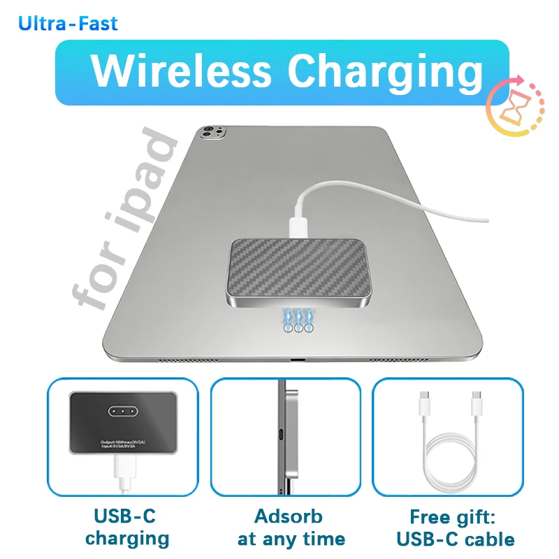 18W Magnetic Wireless Charger for iPad Pro Air