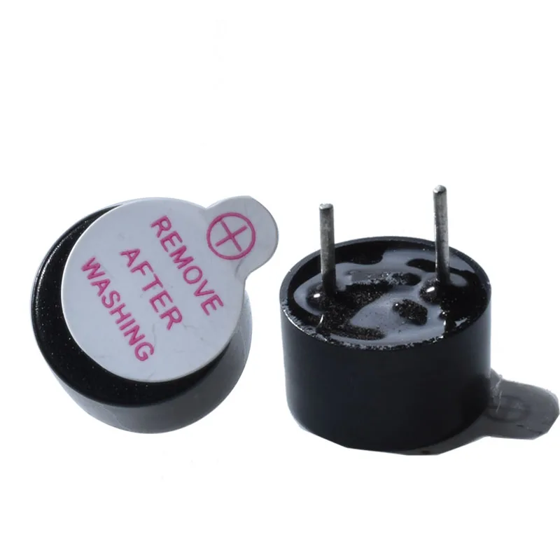 Mini Active Piezo Buzzer Fit para Arduino, campainhas eletrônicas, 3V, 5V, 12V, Beeper, 9x5.5mm, TMB09A05, 0905, 10pcs