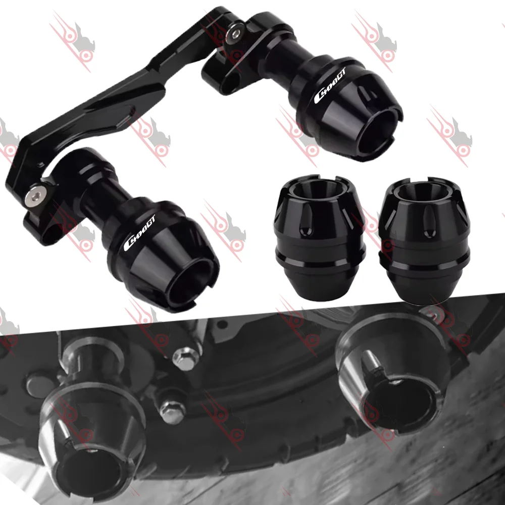 For C400X C400GT C 400X 400GT Motorcycle Accessories Anti-Collision Slider Guard Muffler Pipe Frame Slider Fall Protection