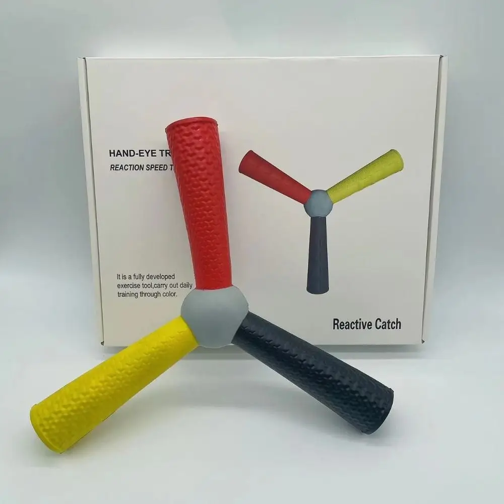 ความยืดหยุ่นสูง EVA Reflex การฝึกอบรมโยน Stick ปลอดภัย Soft Reaction Speed TRAINER Quickness Fitness Supplies