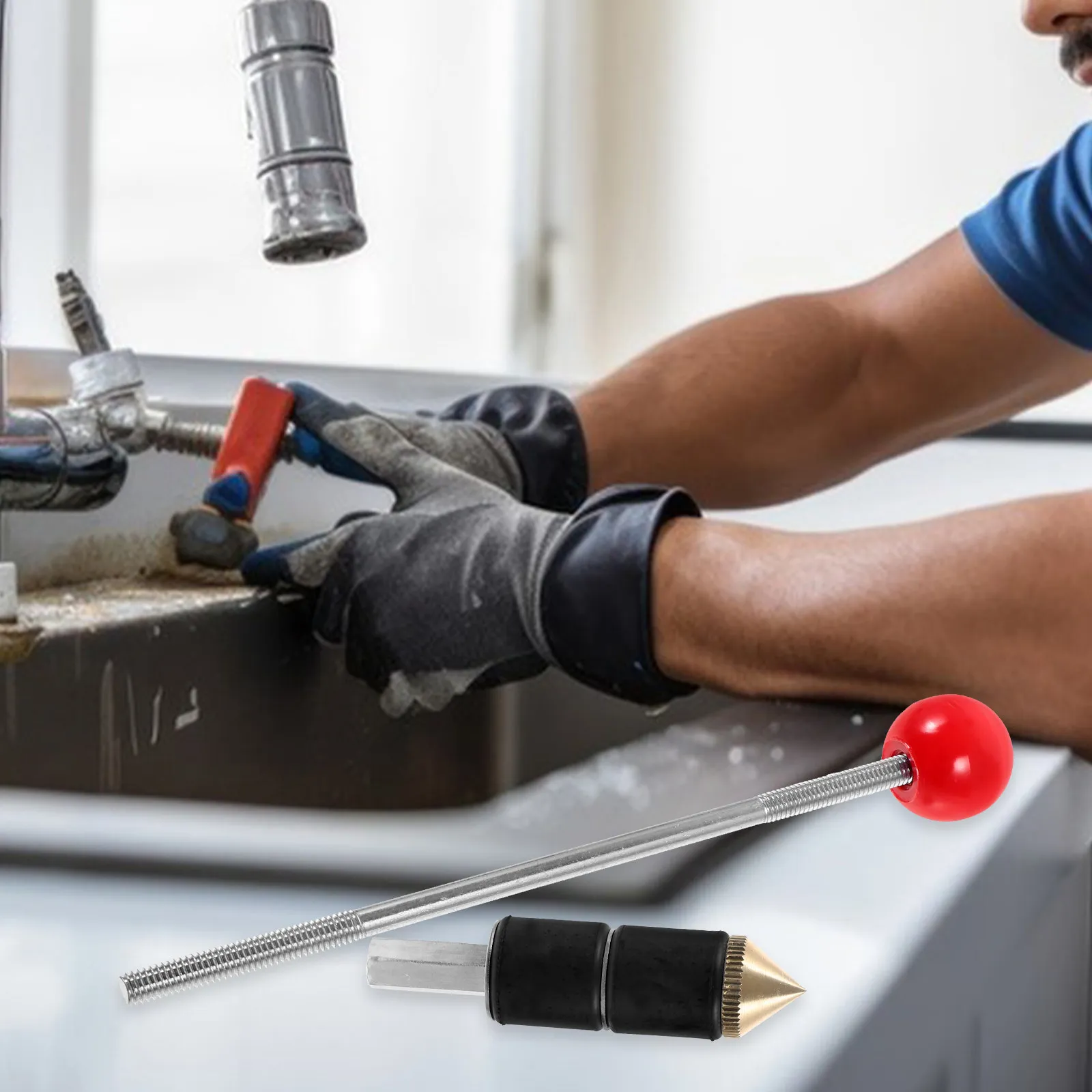 

Набор инструментов для ремонта водопроводных труб: прочный инструмент для устранения протечек, игла для ремонта труб, гаечный ключ, инструменты сантехника