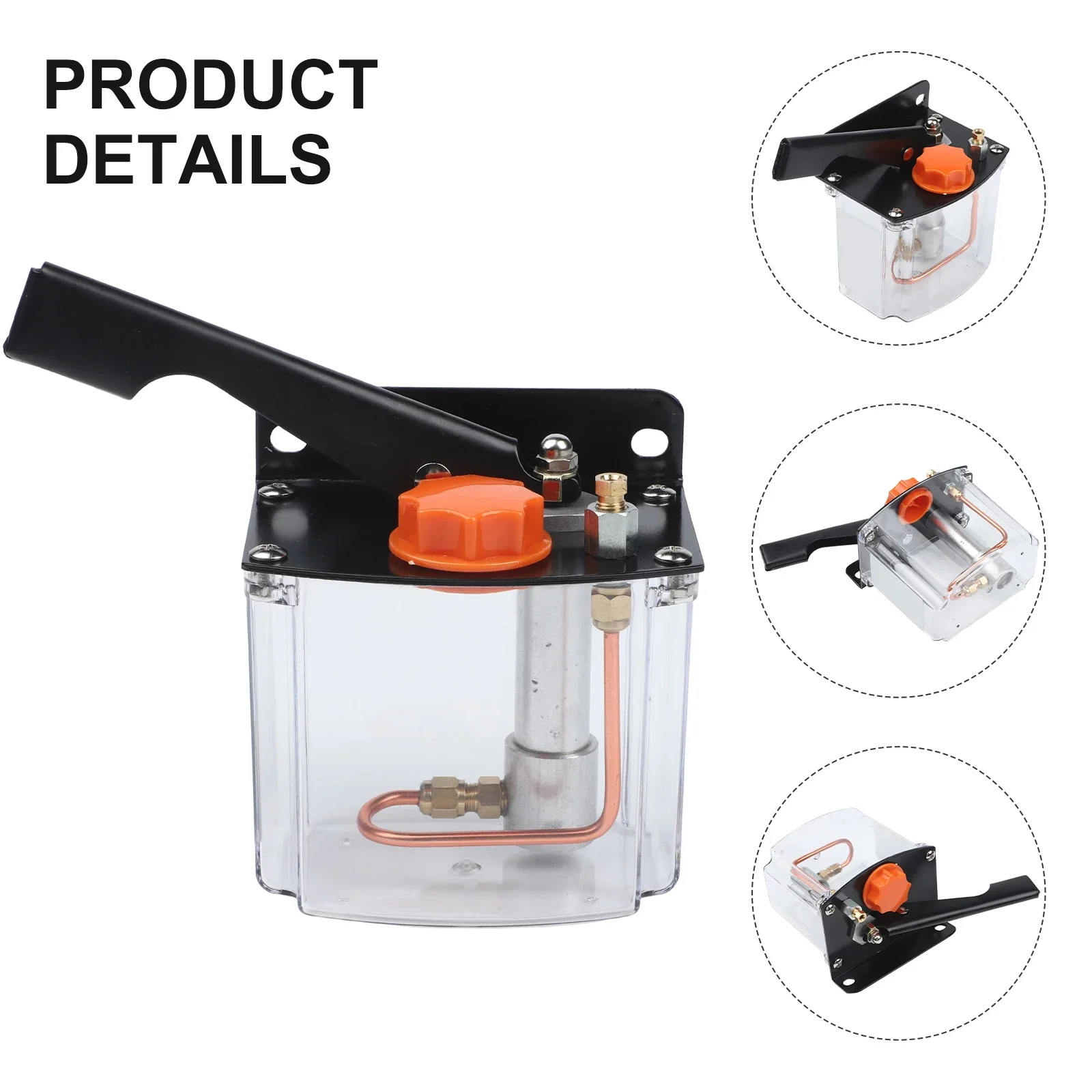 Oil Capacity 0.8L Lubrication System Mechanical Maintenance Standard Size 5ml min Flow Rate Compatible With 32 To 68 Viscosity