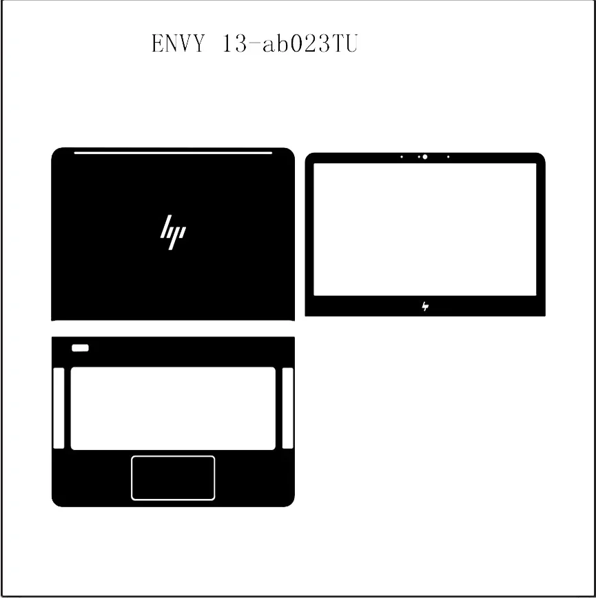 Fashion notebook sticker for HP ENVY 13-ab023TU 13-ad023TX 14 ED1000TU 14-K001TX 15-j105tx 15-Q001TX Notebook PC