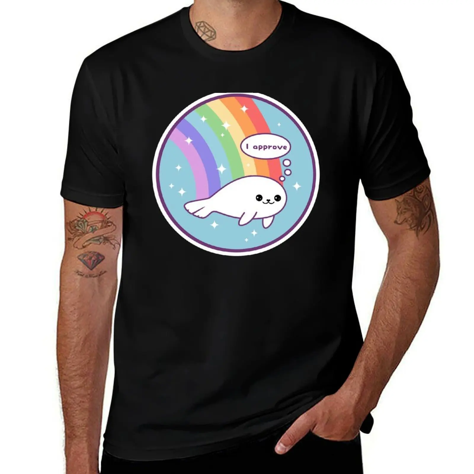 Seal of Approval T-Shirt cotton t shirts high quality T-Shirt