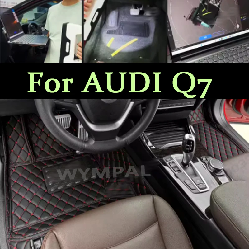 

Luxury Car floor mats for AUDI Q7(Five seats) 2006 2007 2008 2009 2010 2011 2012 2013 2014 2015 Custom foot Pads automobile