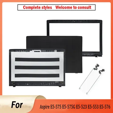 FOR Aspire E5-575 E5-575G E5-523 E5-553 E5-576 Laptop LCD Rear Lid Top Case/Back Cover/Front Bezel/Bottom Case/Hinges 15.6"