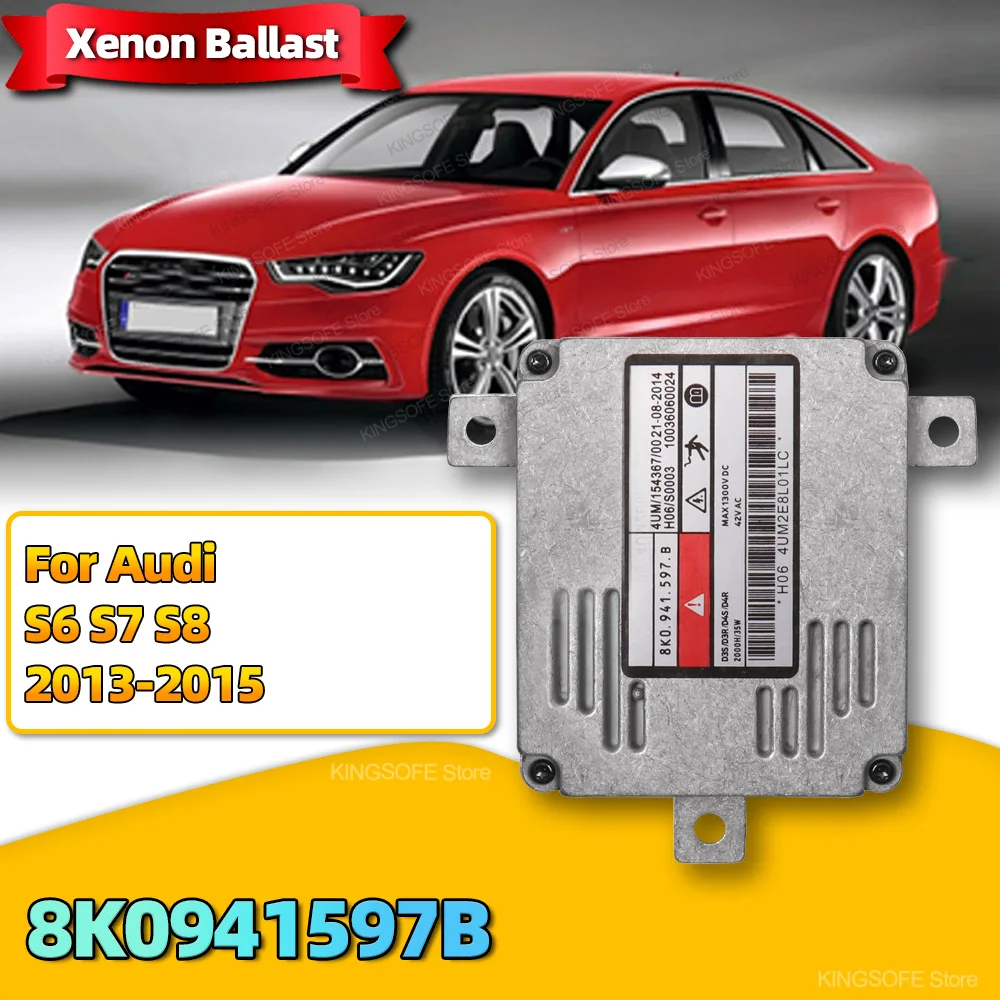 8K0941597 Xenon Headlight Ballast 8K0941597B Control HID D3S D3R Unit Module 8K0.941.597 E For Audi S6 S7 S8 2013 2014 2015