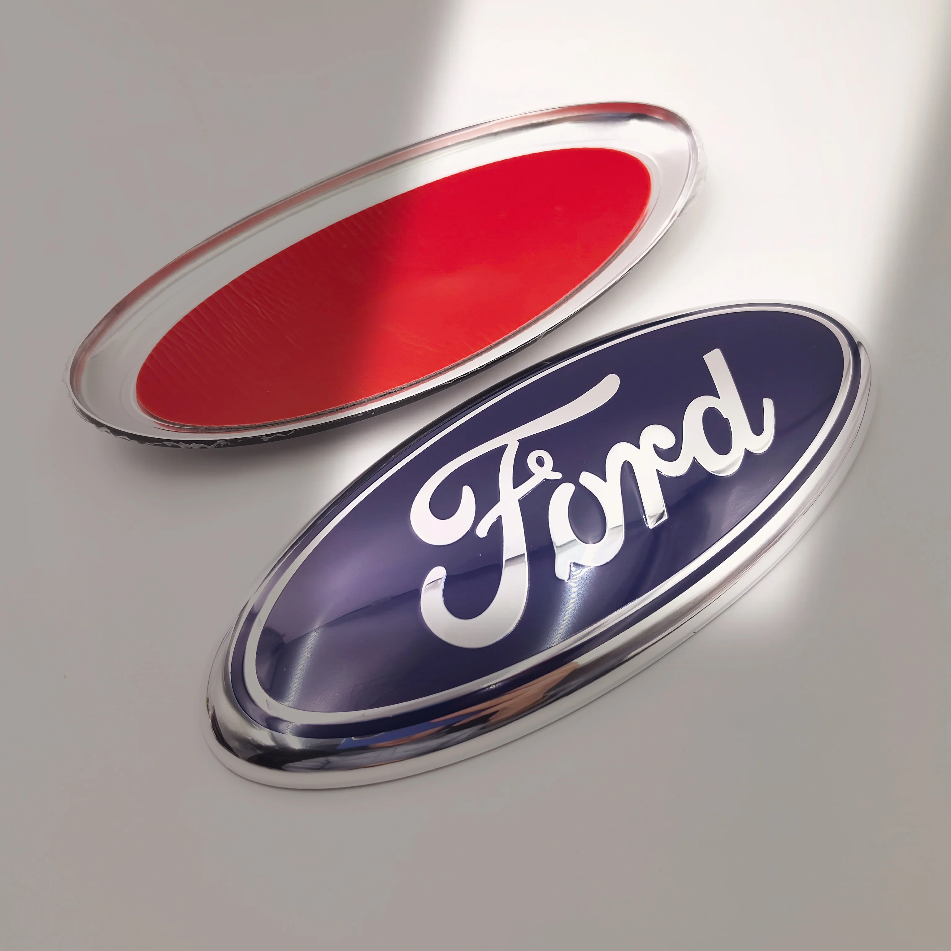 175MM Ford Auto-Emblem für Motorhaube, Kühlergrill und Kofferraum, Logo-Abzeichen für Vorderseite und Heck