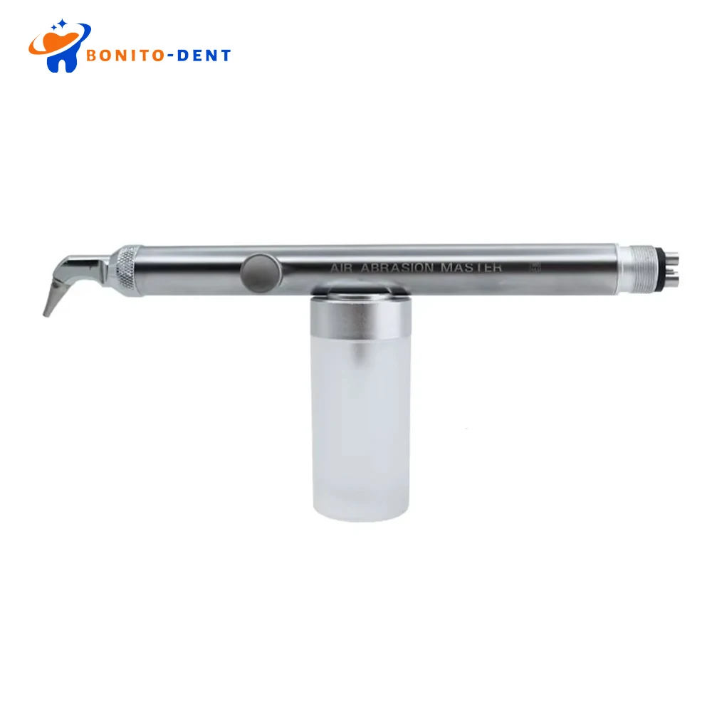 

Bonito Dental Aluminum Oxide Micro Blaster with Water Spray Microetcher Alumina Sandblasting Gun Air Polisher Dentistry Tools