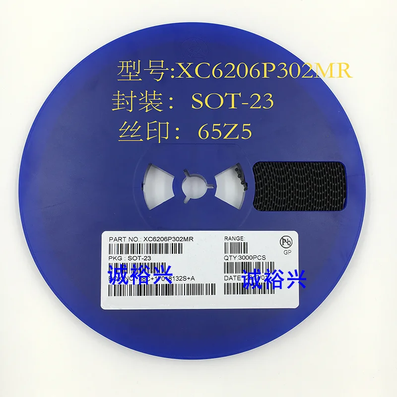 XC6206P302MR 65Z5 SOT-23,3000PCS, LDO, Diodo