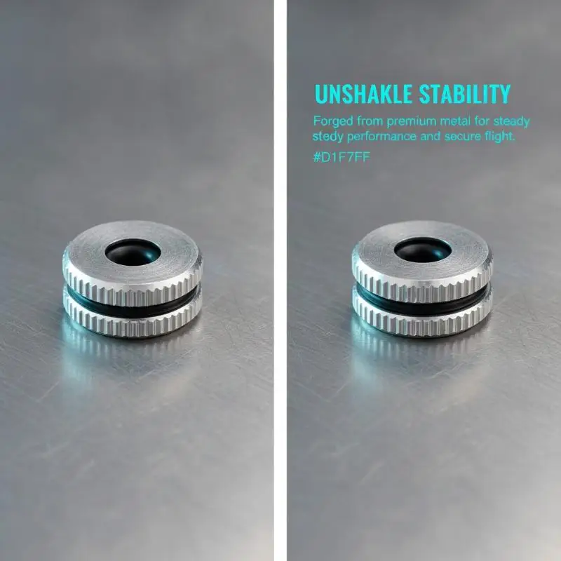 2PCS Metal Hood Fixing Ring For RC Model Helicopter Airplane - Locking Limit Bearing Fixed - Sizes 380-700 E/N
