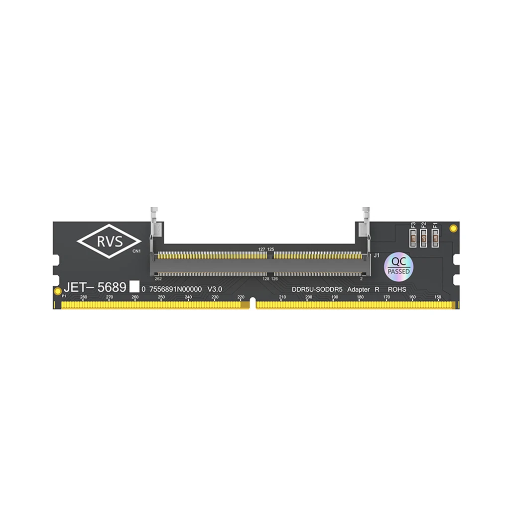 SO-DIMM DDR4 zu DDR4 Adapter für Desktop-PC, Laptop-Speicher-Konverterkarte, 5600MHz JEDEC-konform mit Überstromschutz – Detail 24