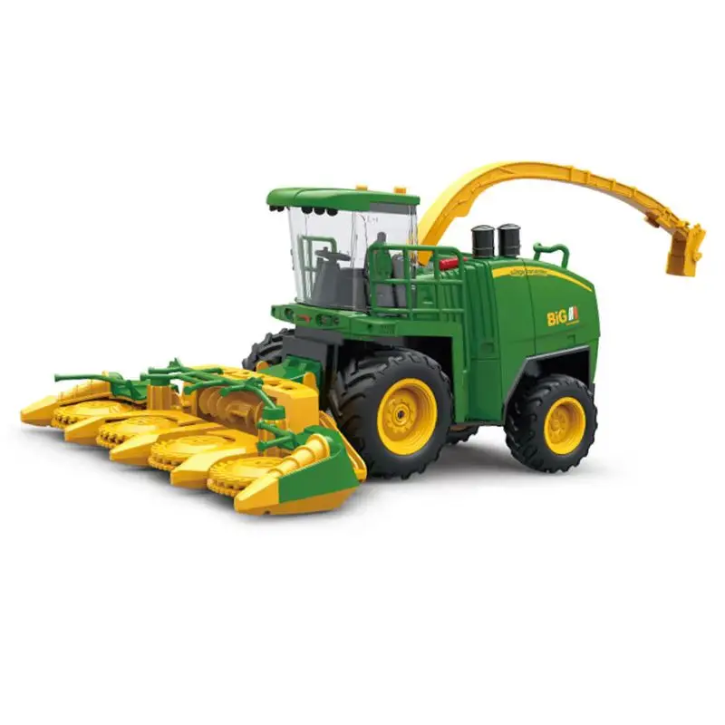 New Electric Remote Control Harvester Agricultural Vehicle Spray Tractor Engineering Vehicle Toy Simulation Agricultural Toy Car