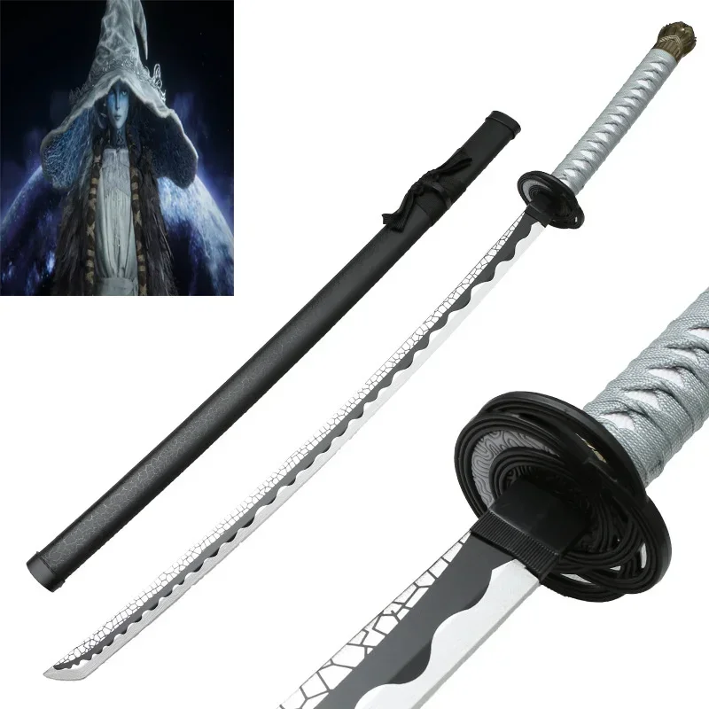 40inch Game Cosplay Elden Wood Assembled Weapon Sword Katana Role Play Rings 100cm Model