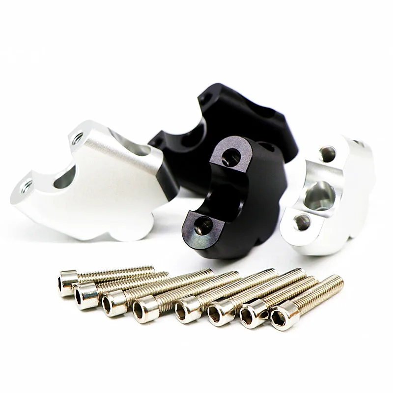 Motorcycle Riser Lifting Handlebar Clamp Handlebar Riser Kit for Honda NC700X NC700S NC750X NC750S CB500F CB500 Black