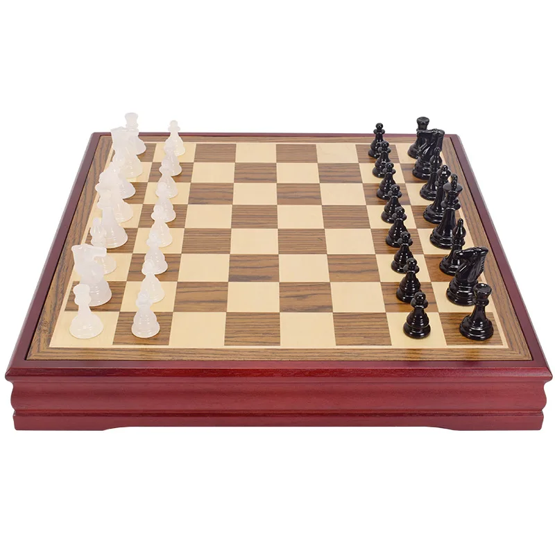 Wholesale Luxury Chess Game High-end Magnetic Wooden Board Game Kids Education Intellectual Learning