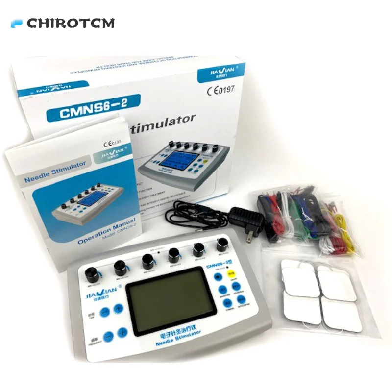 Advanced 6 Channels Acupuncture Stimulator | Precision Pain Relief Device | Wholesale Price