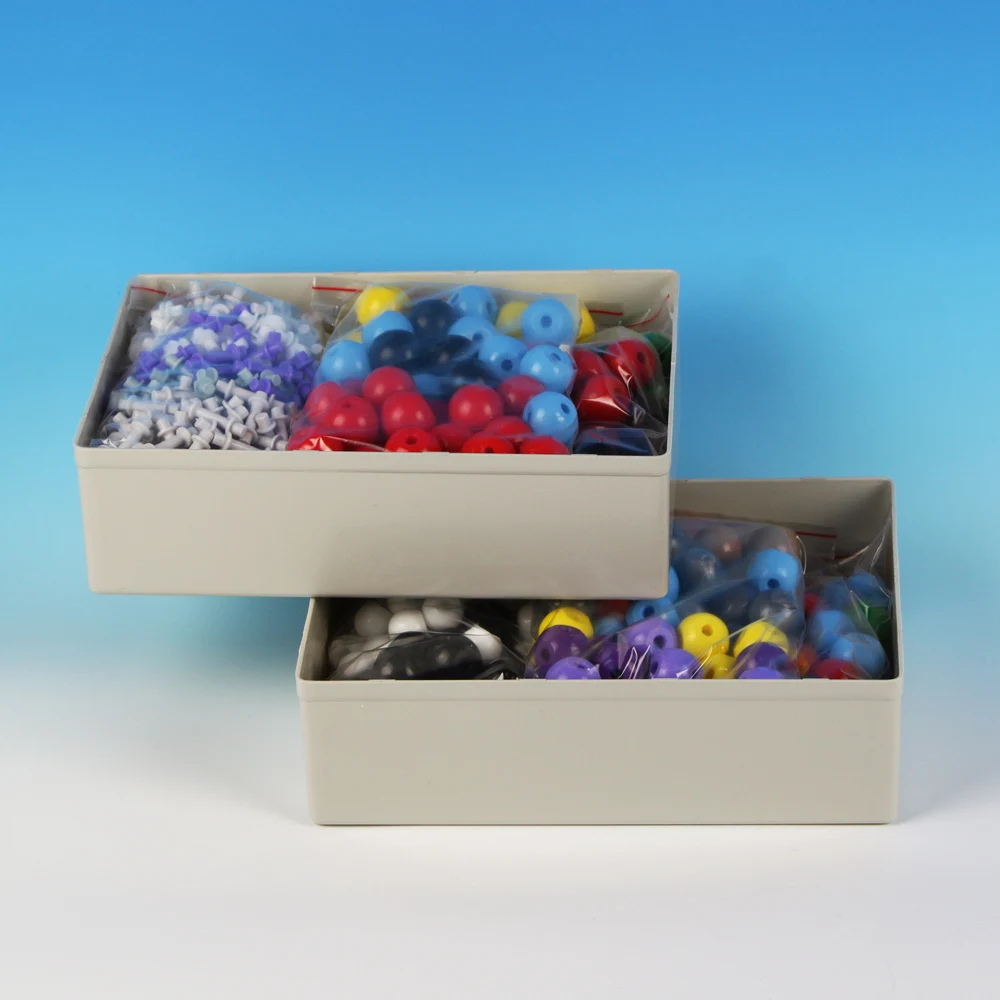 مجموعة كبيرة من الموديلات الجزيئية غير العضوية/العضوية (810 قطعة) (338 قطعة و470 وصلة و2 أدوات إزالة الارتباط القصير)) #2