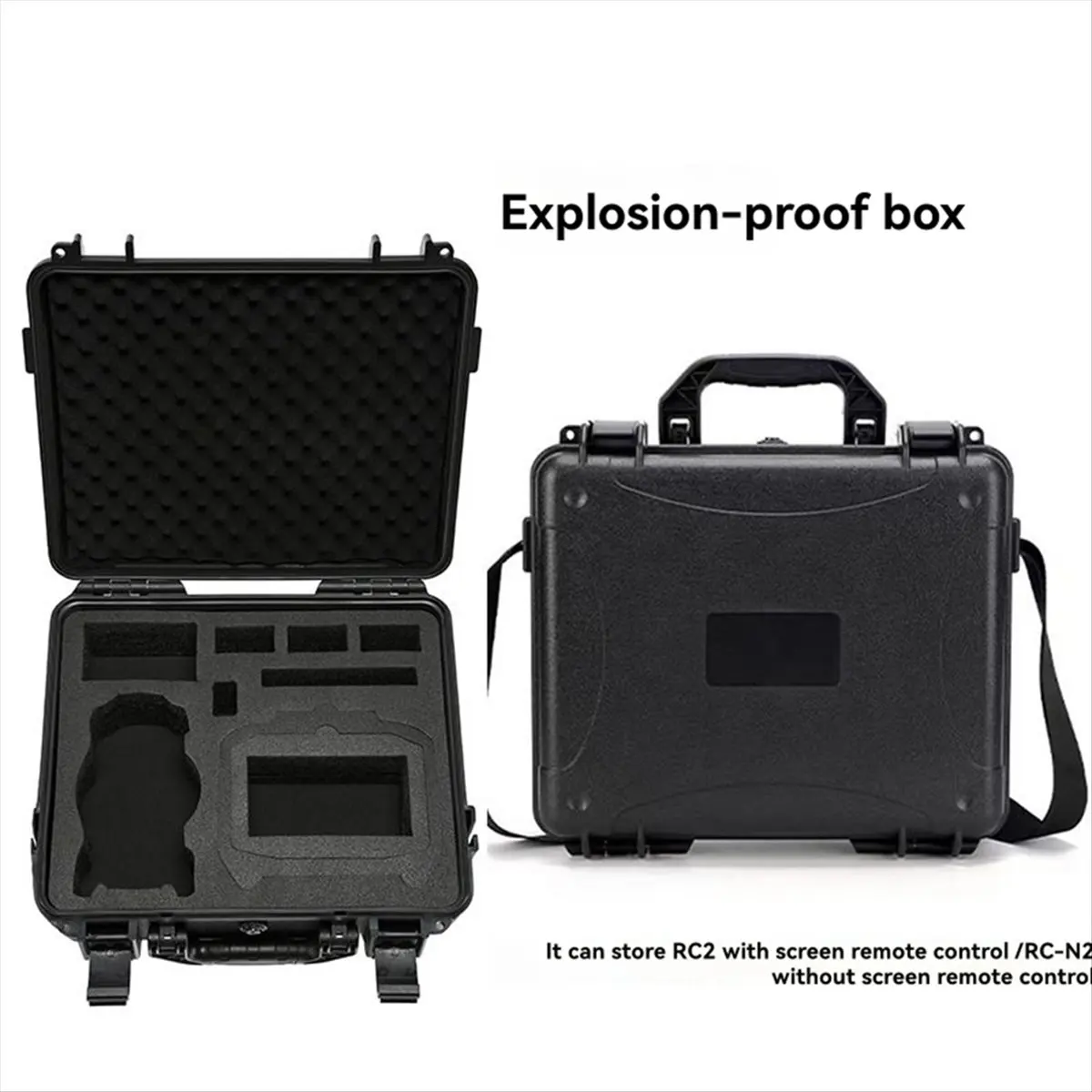

Digital Essentials Explosion-Proof Box for MINI 5 Pro Hard Storage Travel Case Portable Shoulder Bag for MINI 5 Pro Drone Access