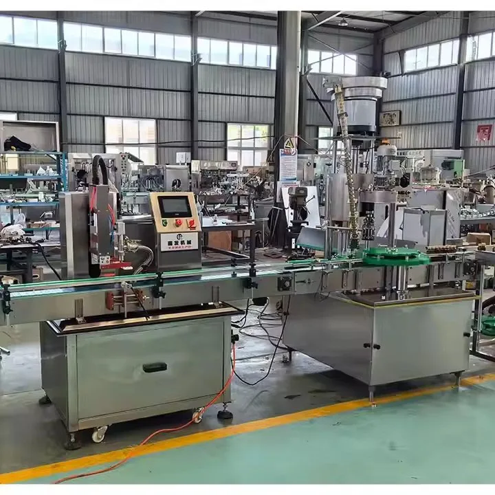 Glass Bottle Ropp Capping Machine For Aluminum Caps Automatic