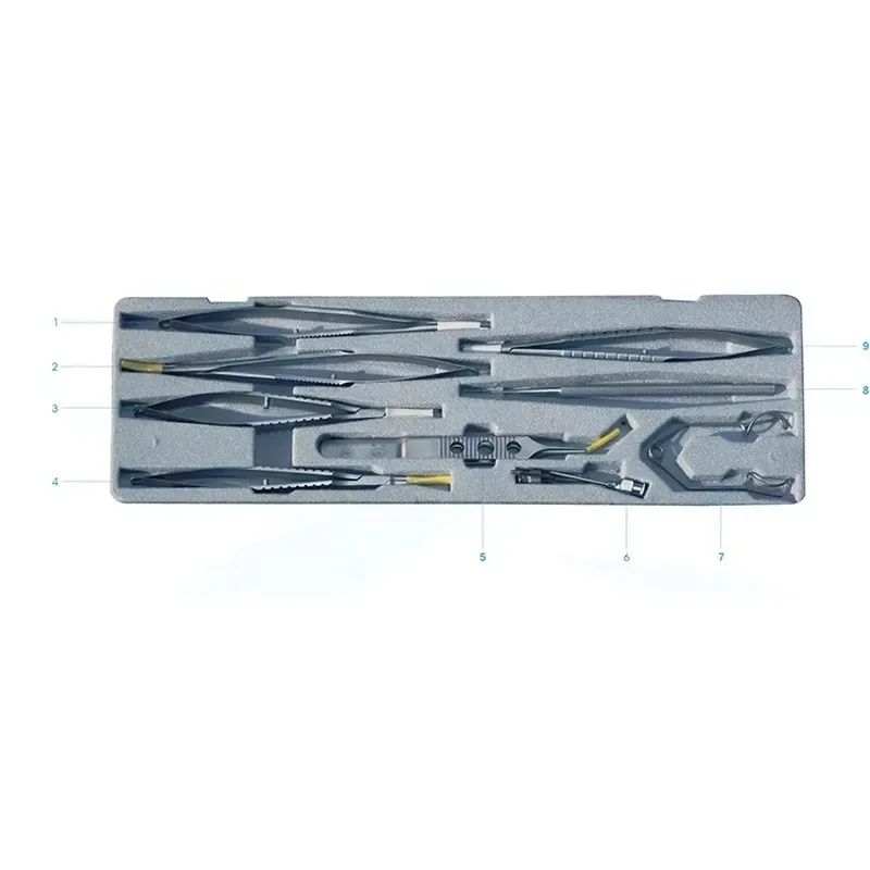 Hot Sale SYX9 Ophthalmic Micro Operation Intraocular Lens Surgery Instrument Set