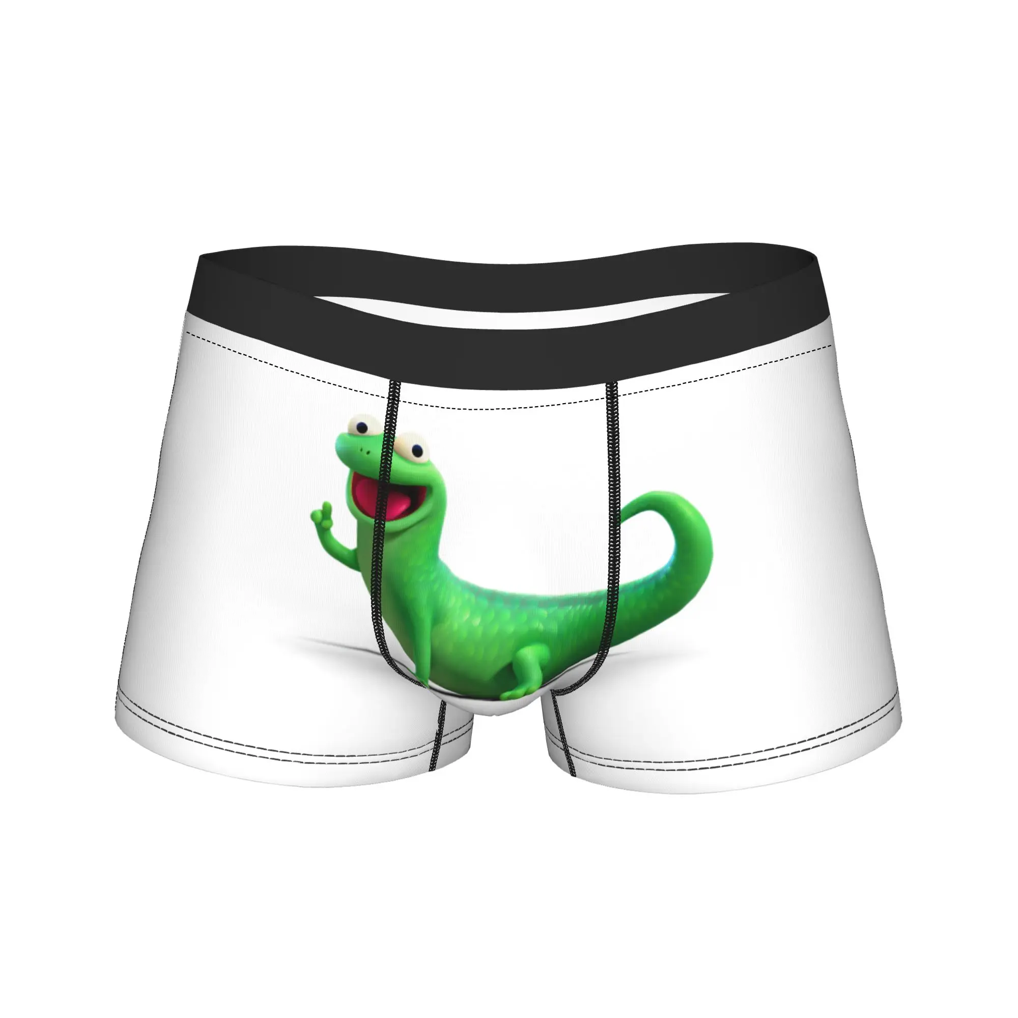 

Hoppers Tom Lizard Underwear Classic Underpants Print Shorts Briefs For Men 3D Pouch Plus Size Trunk