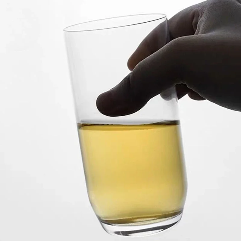 Whiskey glass, foreign wine glass, classic household light crystal glass