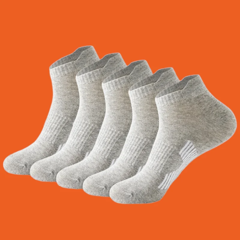 

6 Pairs Cotton Short Men's Socks Low-cut Shallow Mouth Socks Men's Running Sports Socks Summer Thin Cotton New Fashion Socks