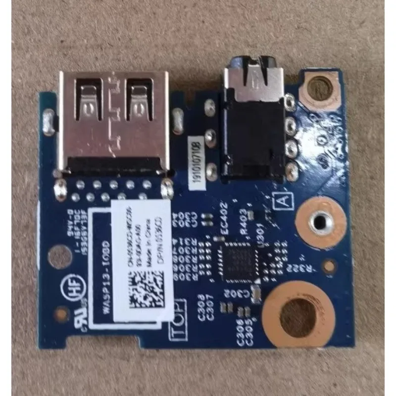 

Оригинальная плата кнопки питания для DELL Inspiron 5390 5391 7391 Latitude 3301, USB-аудиоплата